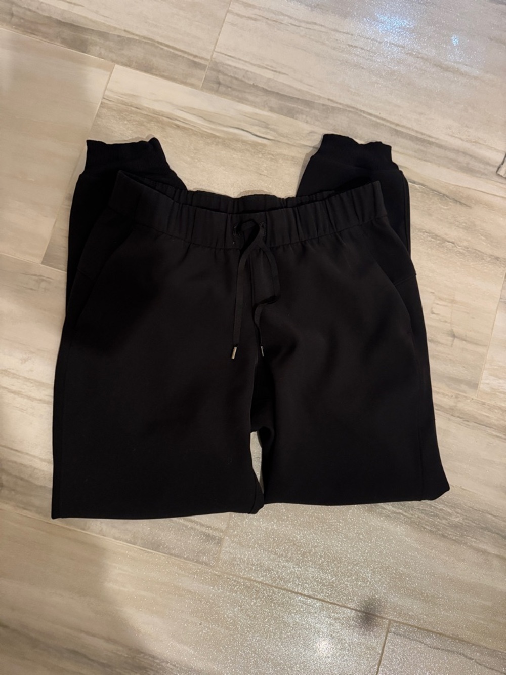 Women’s Black Drawstring Jogger Pants